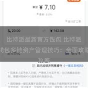 比特派最新官方钱包 比特派钱包多链资产管理技巧：全面攻略