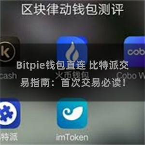 Bitpie钱包直连 比特派交易指南：首次交易必读！