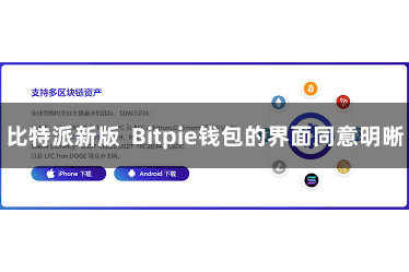 比特派新版  Bitpie钱包的界面同意明晰