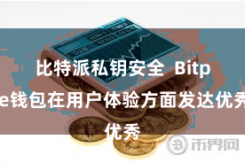 比特派私钥安全  Bitpie钱包在用户体验方面发达优秀